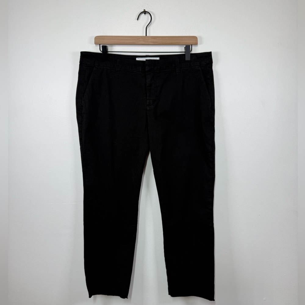 Frank and Eileen Wicklow Italian Chino Pants in Black Size 12 - Picture 5 of 5